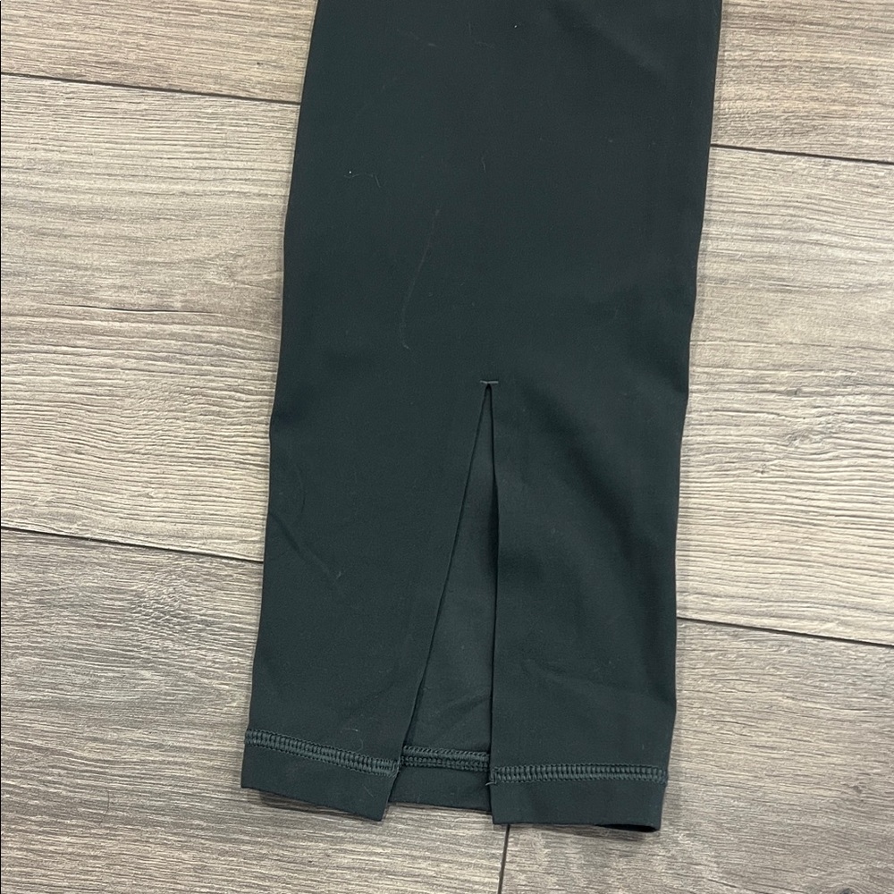 Athleta Split Pants - Deep Olive Green - image 7
